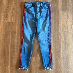 Abercrombie & Fitch Simone High Rise Ankle Jean